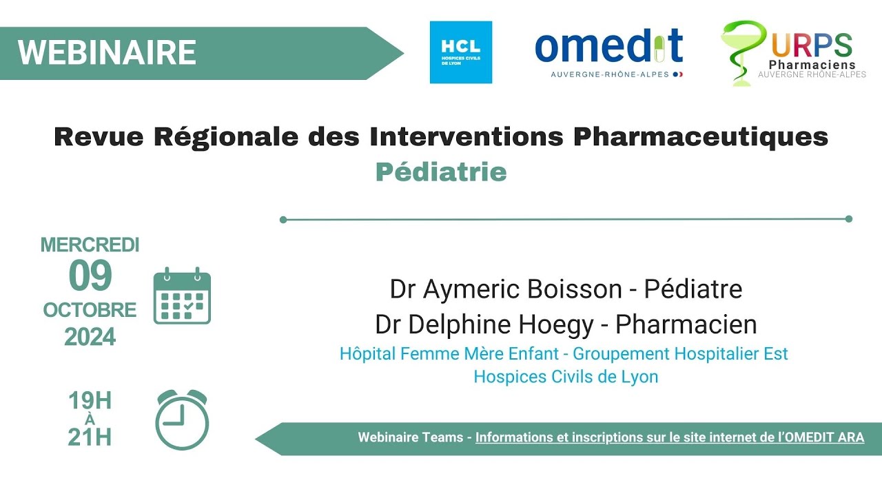 Pédiatrie - 09/10/2024