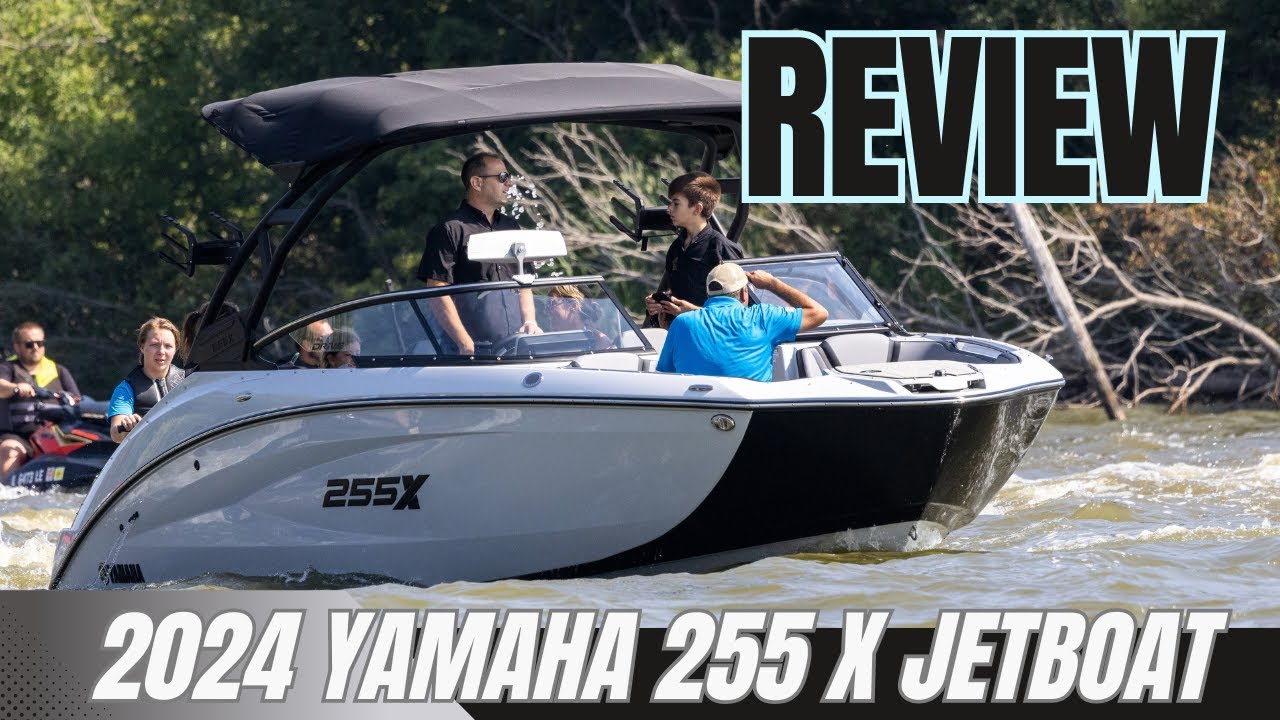 Реактивный катер Yamaha 255x 2024 года | Полный обзор | Dock Hold | Drive X | Тест-драйв