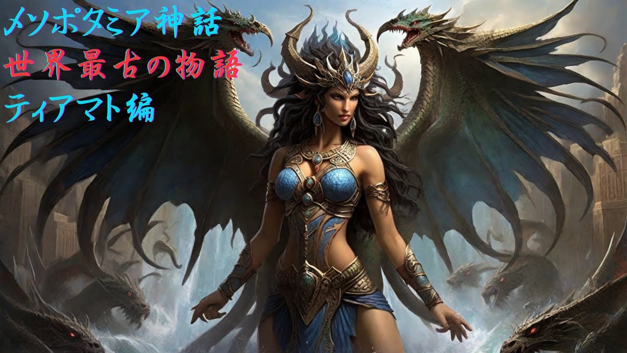 【メソポタミア神話】世界最古の物語　ティアマト編【解説】