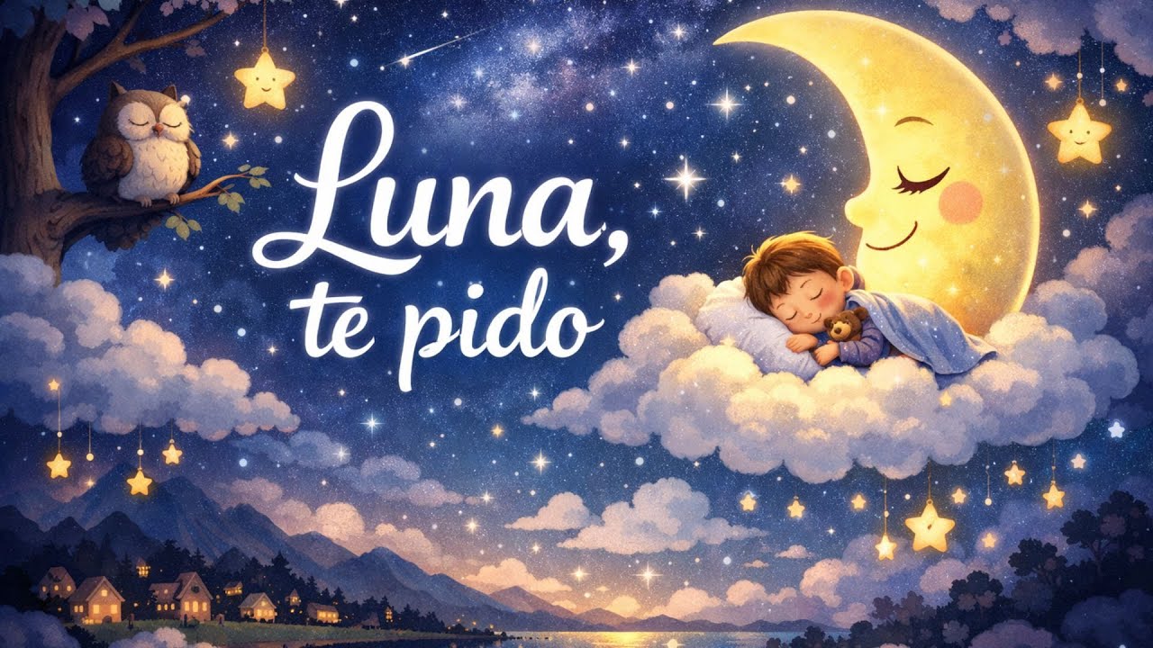 🌙 **Luna, Te Pido | Canción de Cuna Profunda en Español** 💤