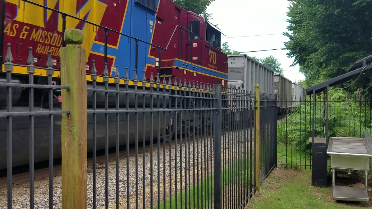 Returning freight train