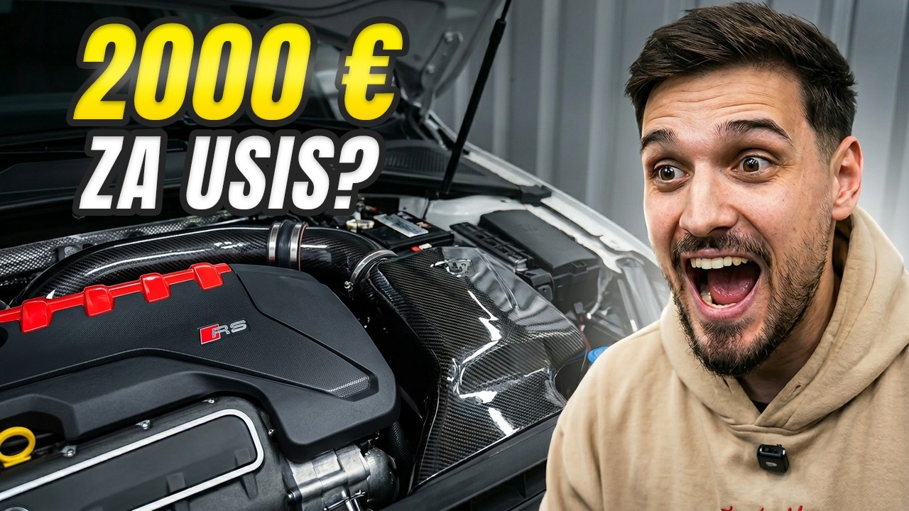 Ugradio sam brutalan karbonski usis na svoj Golf 7.5 RS 🔥