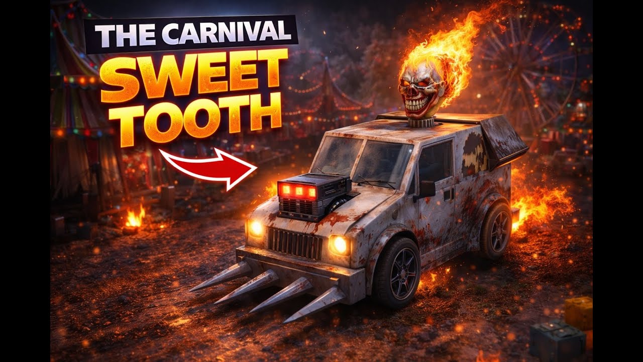 Twisted Metal 4 Gameplay - The Carnival [Custom Car]