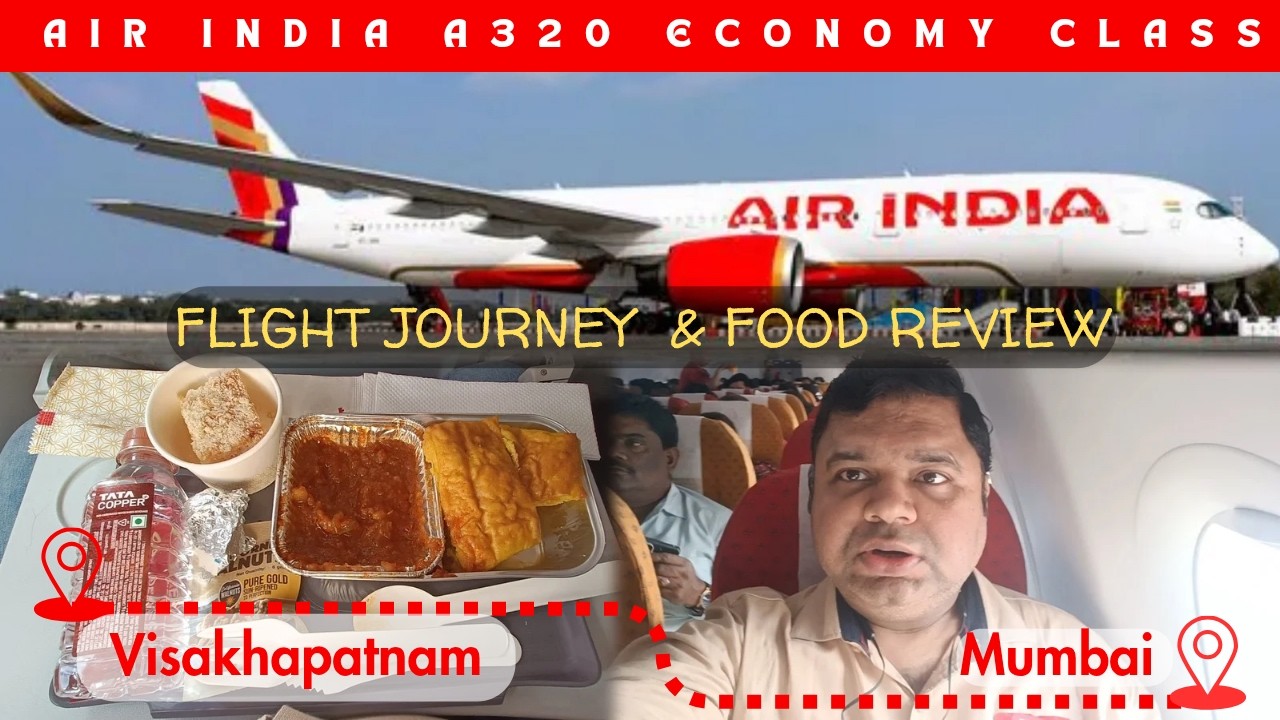 Flight Journey: Visakhapatnam to Mumbai in Air India AI654