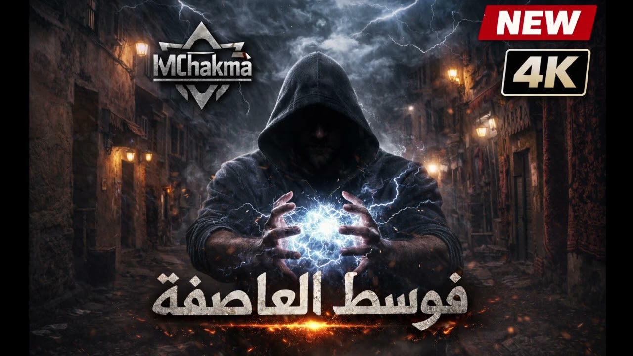 راب مغربي.   فوسط العاصفة – MChakma | Moroccan Rap 2026 | Underground Storm Anthem   