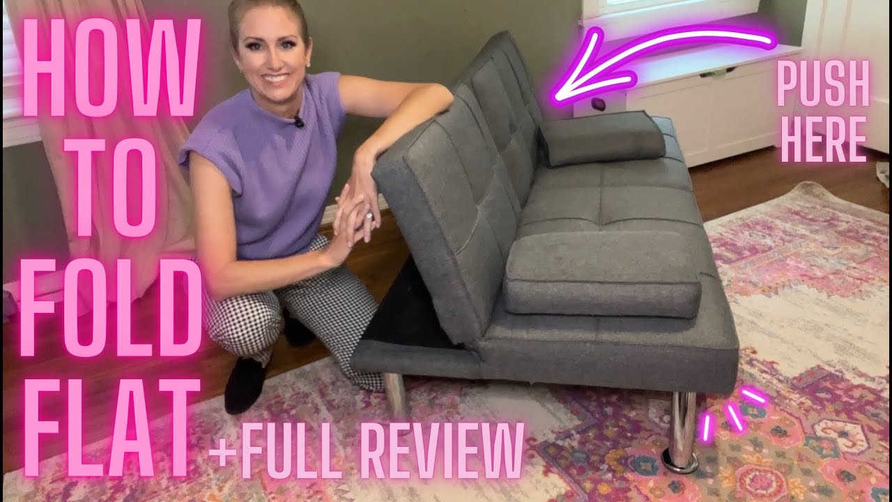 Best Choice Futon review - how it folds down, up, and what you need to know before buying!