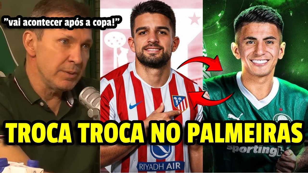 🚨BOMBA! THIAGO ALMADA ESTÁ FECHADO COM O PALMEIRAS APÓS A COPA DO MUNDO