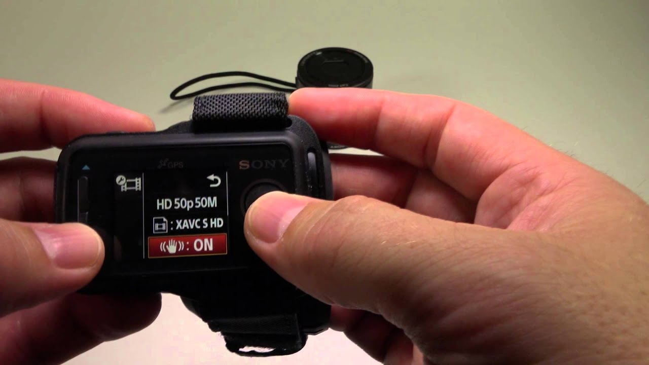 Sony Action Cam AZ1 - Einstellungen