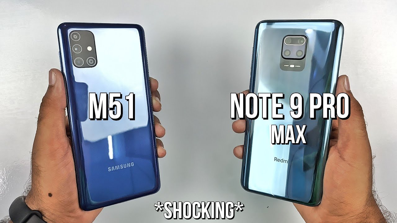 Samsung Galaxy M51 vs Redmi Note 9 Pro Max Speed Test Comparison 🔥 *Shocking*