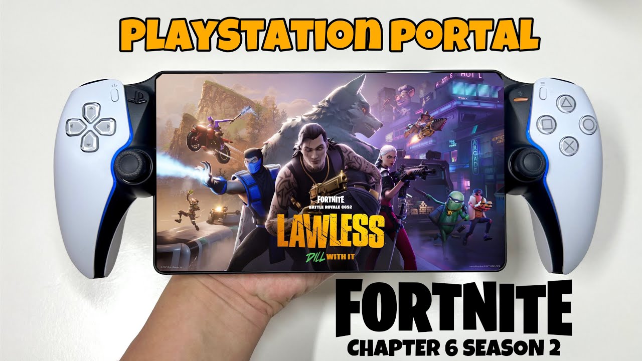 Fortnite CHAPTER 6 SEASON 2 PlayStation Portal Gameplay