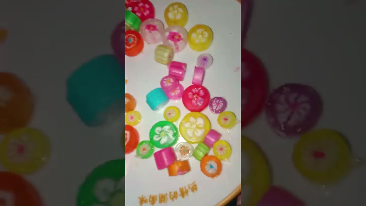 ASSORTED CANDIES #asmr #satisfying #candies