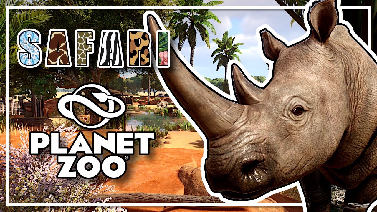 SAFARI Planet Zoo - #01 Nosorożce białe i nowa FRANCZYZA