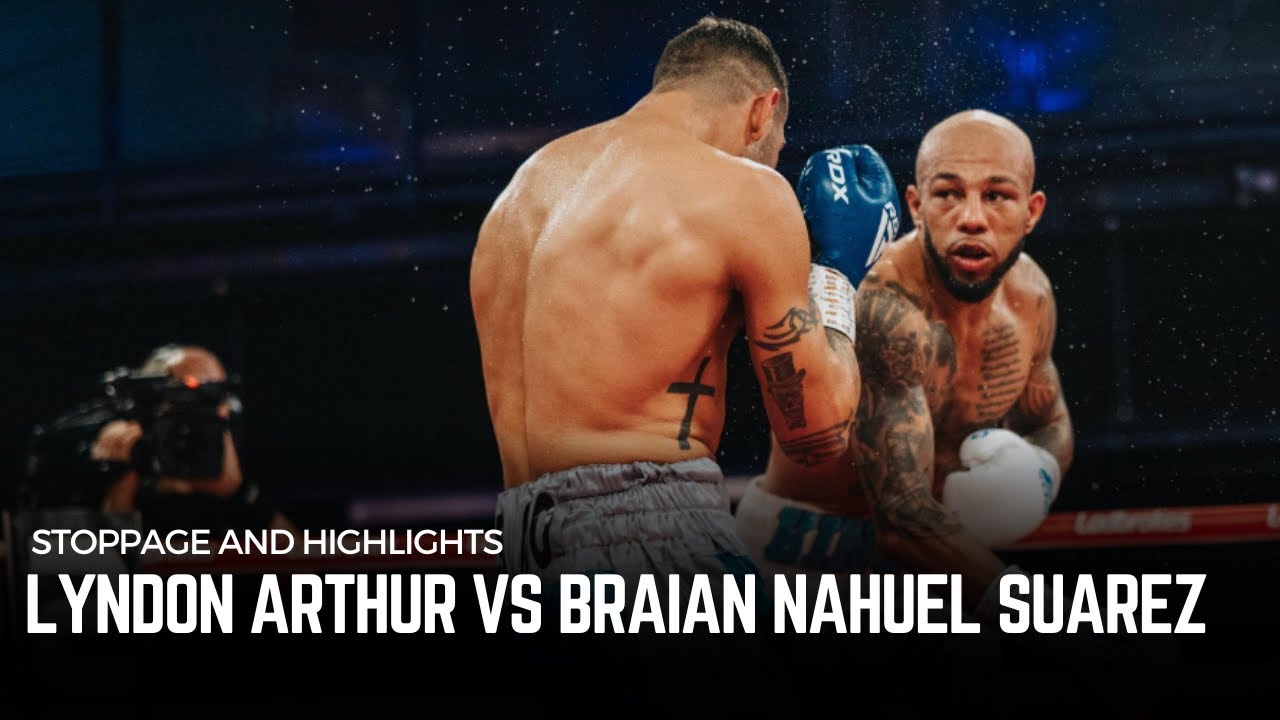 IBO WORLD TITLE | Lyndon Arthur vs Braian Suarez | Highlights