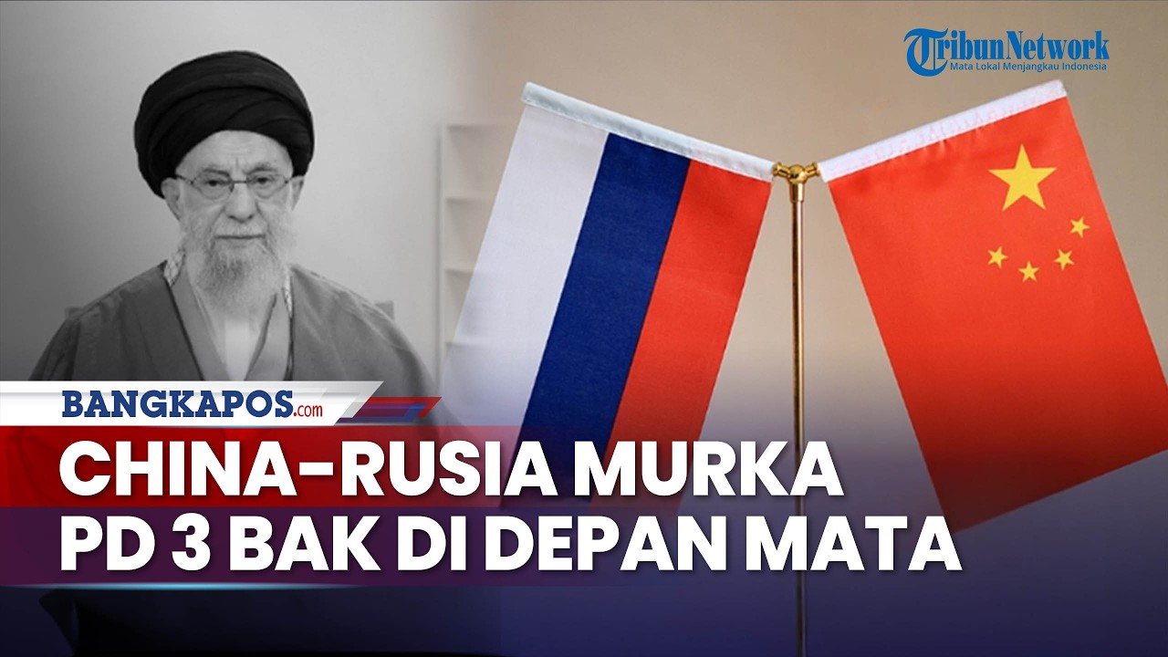 China-Rusia Murka Iran Diserang Jet dan Rudal AS-Israel dari Segala Penjuru, PD 3 Bak di Depan Mata