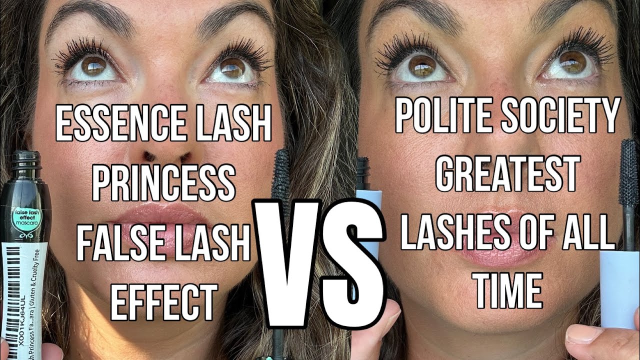 Polite Society Greatest Lashes vs Essence Lash Princess | Mascara Comparison & Review