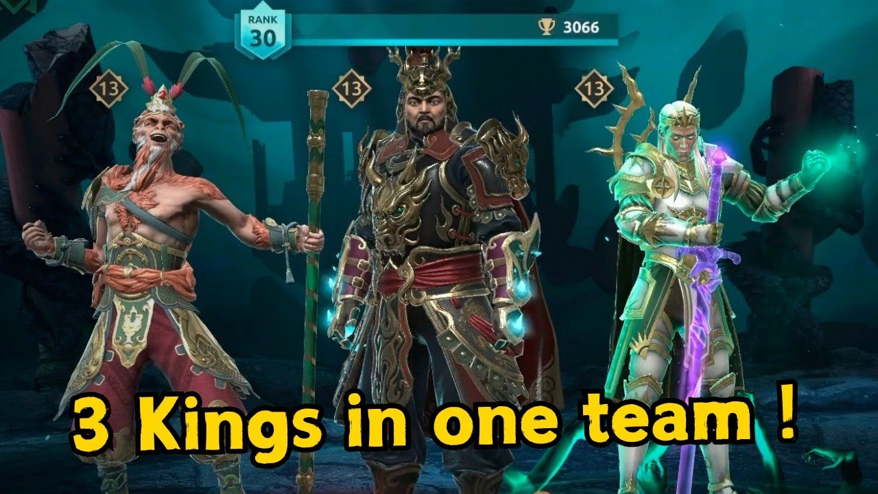 Эта команда будет править Ареной 👑 *Трио королей* Monkey King, KOTL и Emperor || Shadow Fight 4 A...