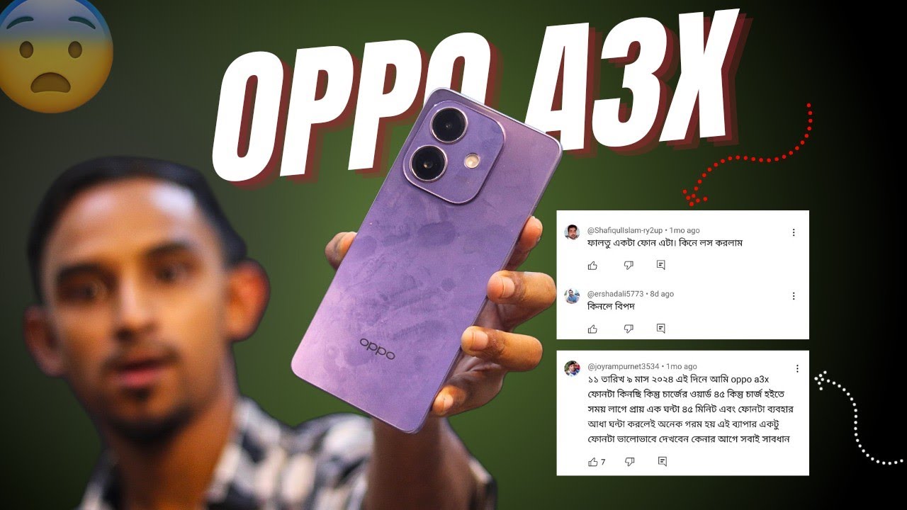 DON'T BUY THIS SMARTPHONE OPPO A3X😭 AFTER 2 MONTH USING REVIEW🔥 VERY BAD??#oppo