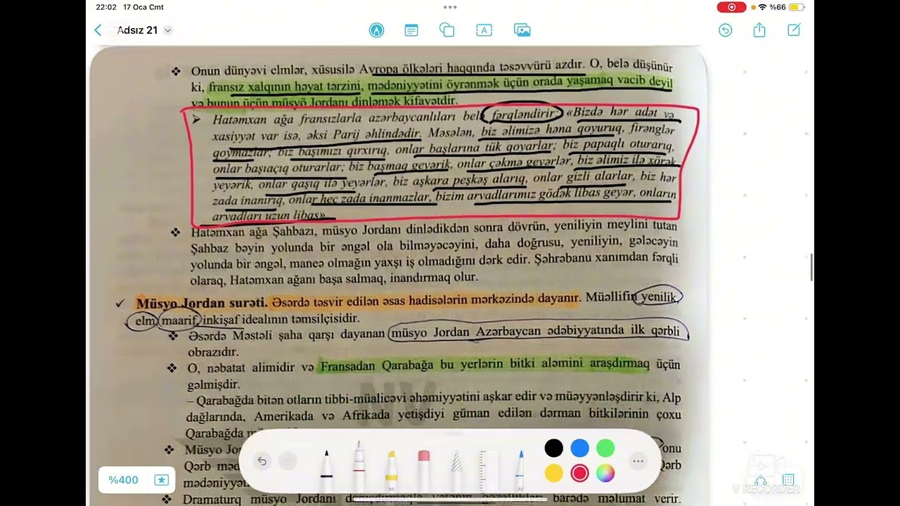 M.F.Axundzadə “Müsyo Jordan” komediyasınln təhlili.