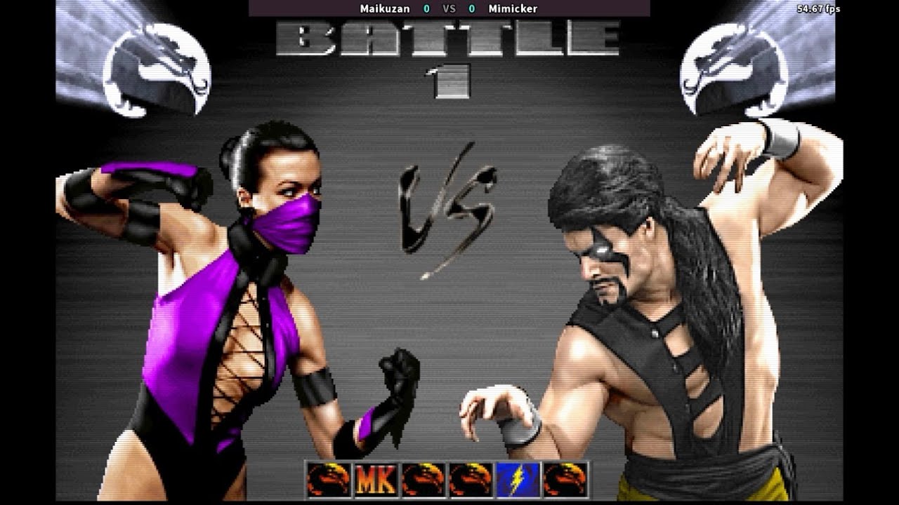 Maikuzan vs Mimicker - Unranked 3 round battle - Ultimate Mortal Kombat 3 - Fightcade