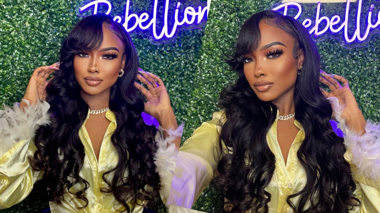 Tired of Lace? Updated V-Part Wig Breathable Wig Cap Install ft Nadula Hair | @NauteyaWhyee