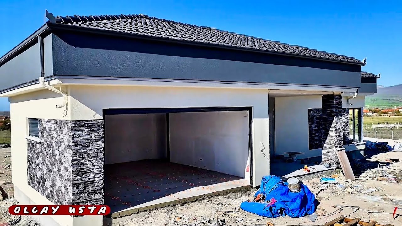 Керамогранит 60X120 для гаража частного дома