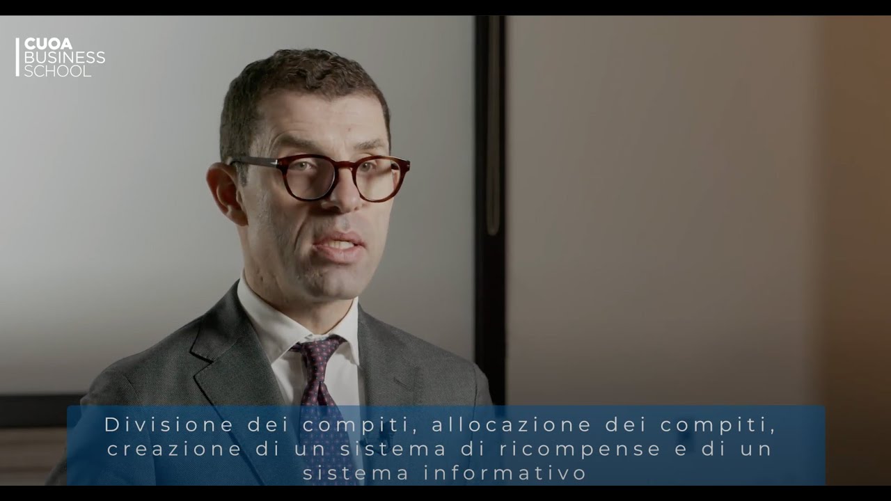 La progettazione organizzativa come strumento di esecuzione della strategia