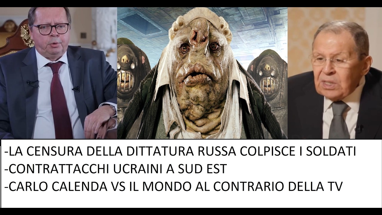 La Russia taglia internet e telegram: soldati e utenti in rivolta - contrattacchi e altre news