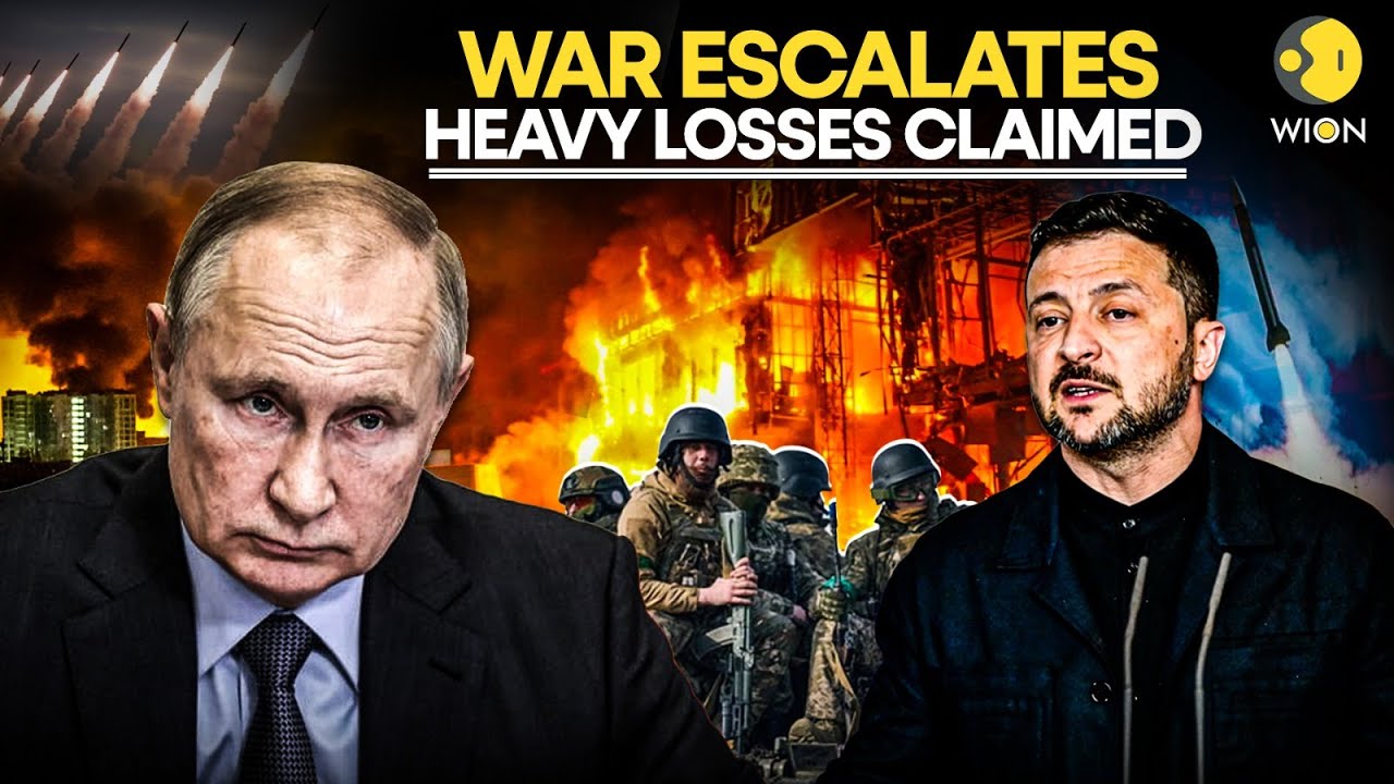 Russia-Ukraine War LIVE: Ukraine Under Fire! Moscow Reports 1,200 Ukrainian Casualties in Single Day