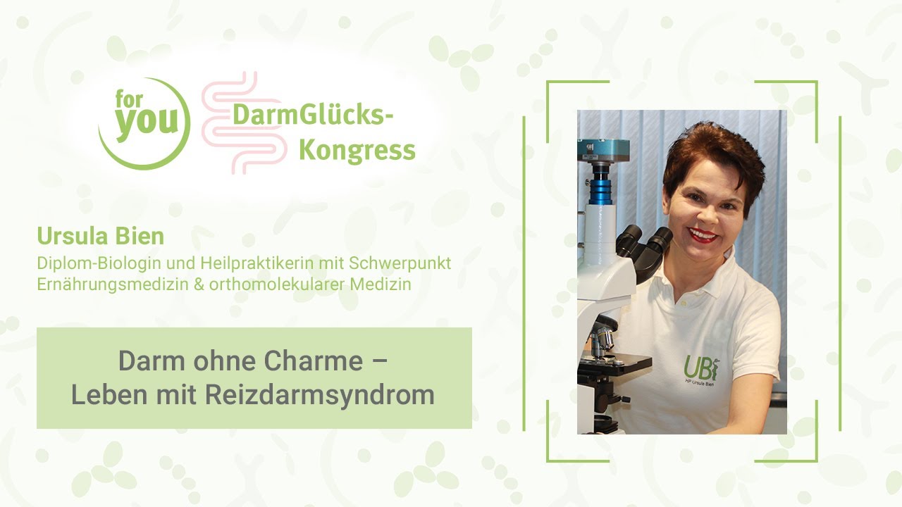 Ursula Bien: Darm ohne Charme – Leben mit Reizdarmsyndrom | DarmGlücks-Kongress
