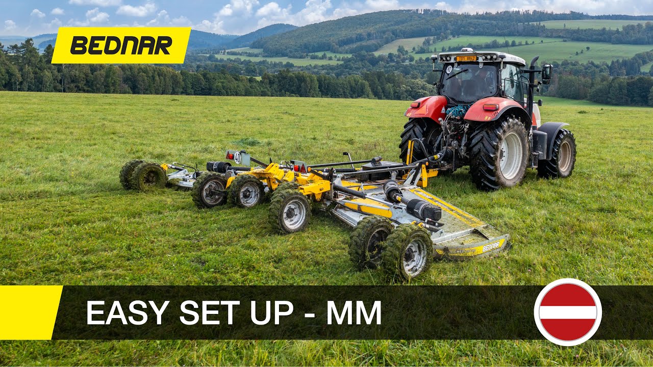 BEDNAR FMT: EASY SET UP - MULCHER MM (LV version)
