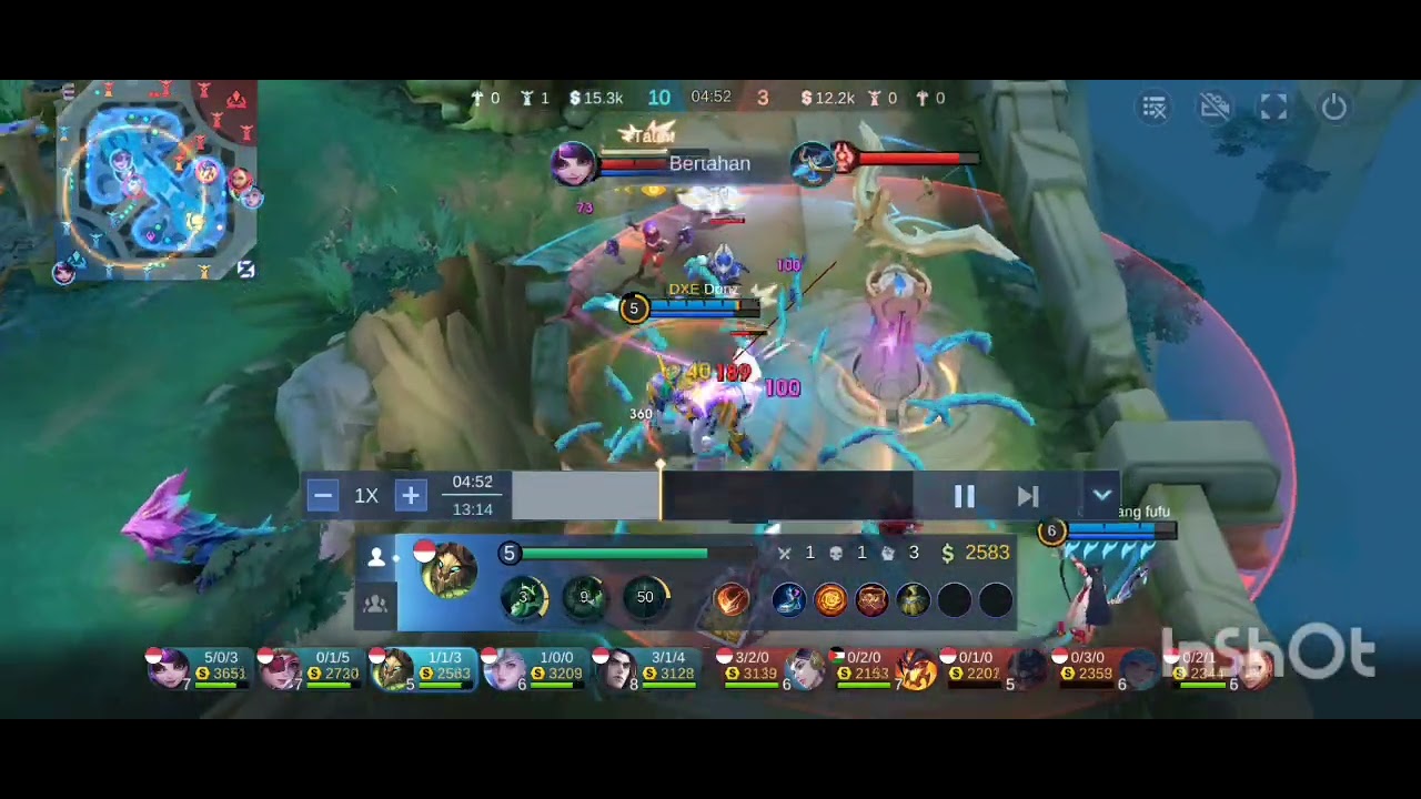 Push Solo Rank pakai Hero dari Role Tank Belerick Deep Reef Mobile Legends Bang Bang..Saatnya Bantai
