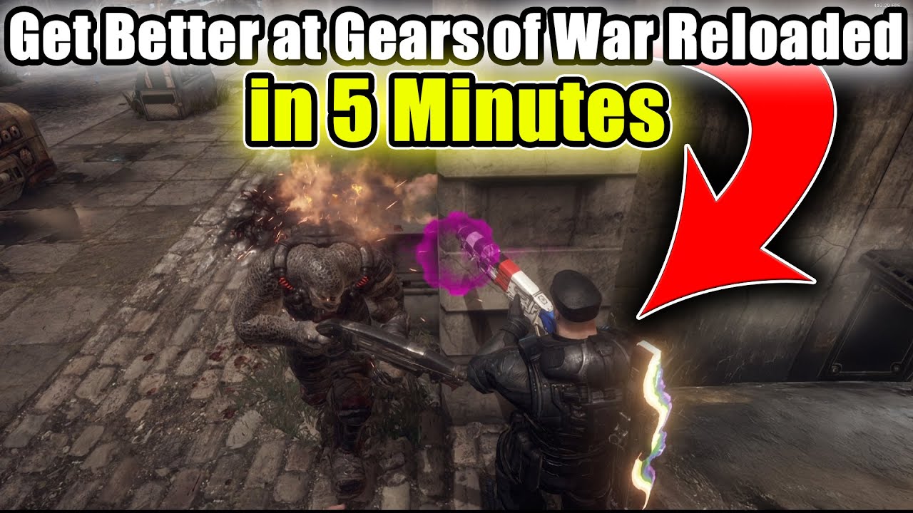 Станьте лучше в Gears of War Reloaded за 5 минут *СОВЕТЫ + ПОДСКАЗКИ*