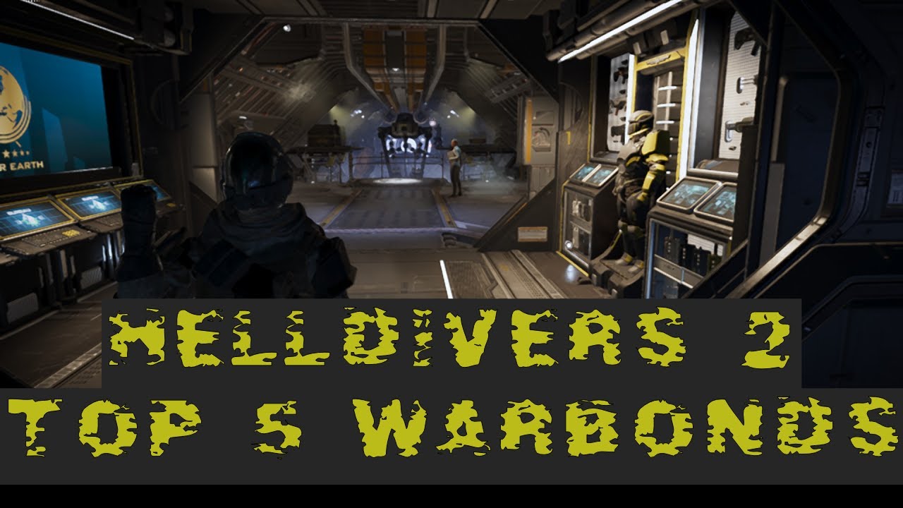 Helldivers 2: Top 5 Warbonds(in my opinion)