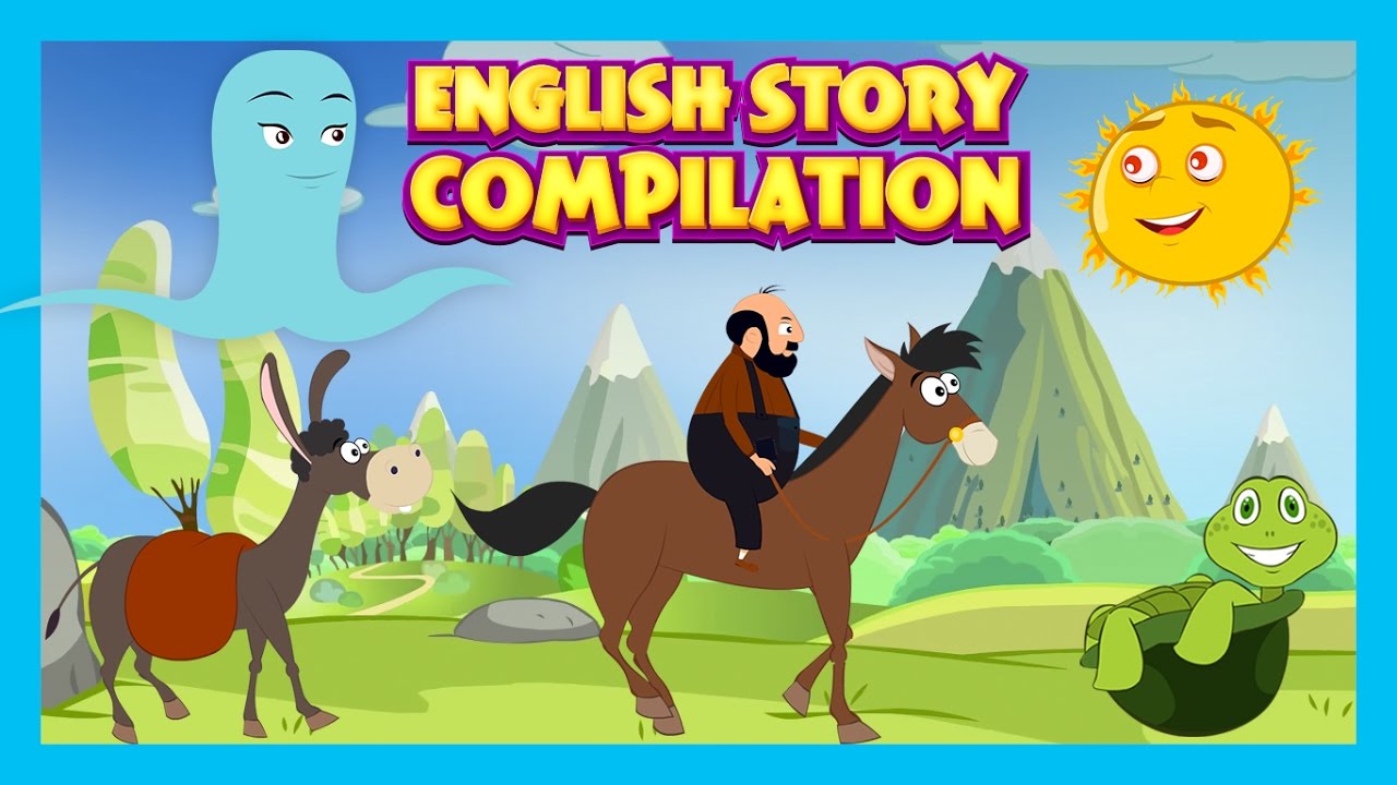 English Story Compilation For Kids - Kids Stories || Friendship and Partnership Stories For Children