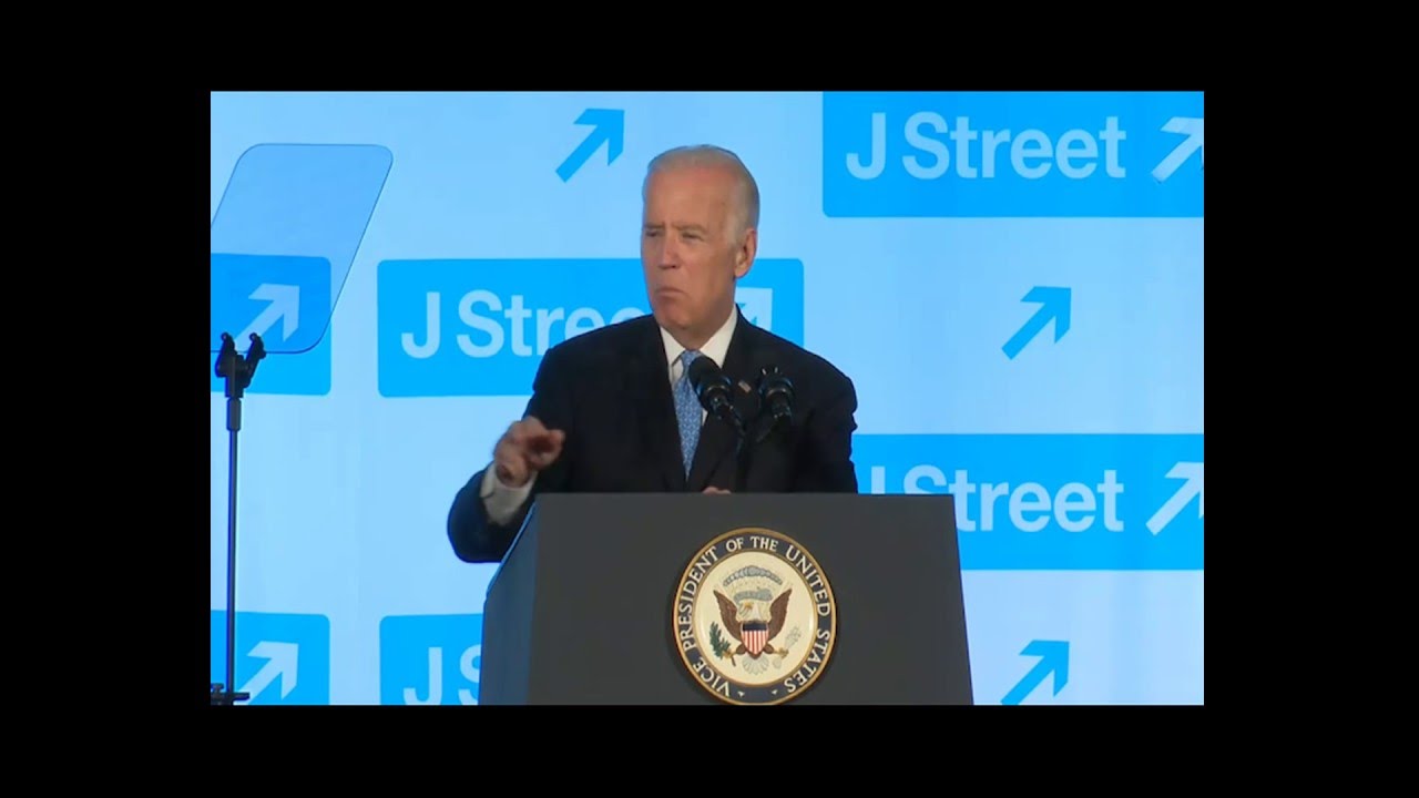 Vice President Joe Biden at the 2016 J Street Gala