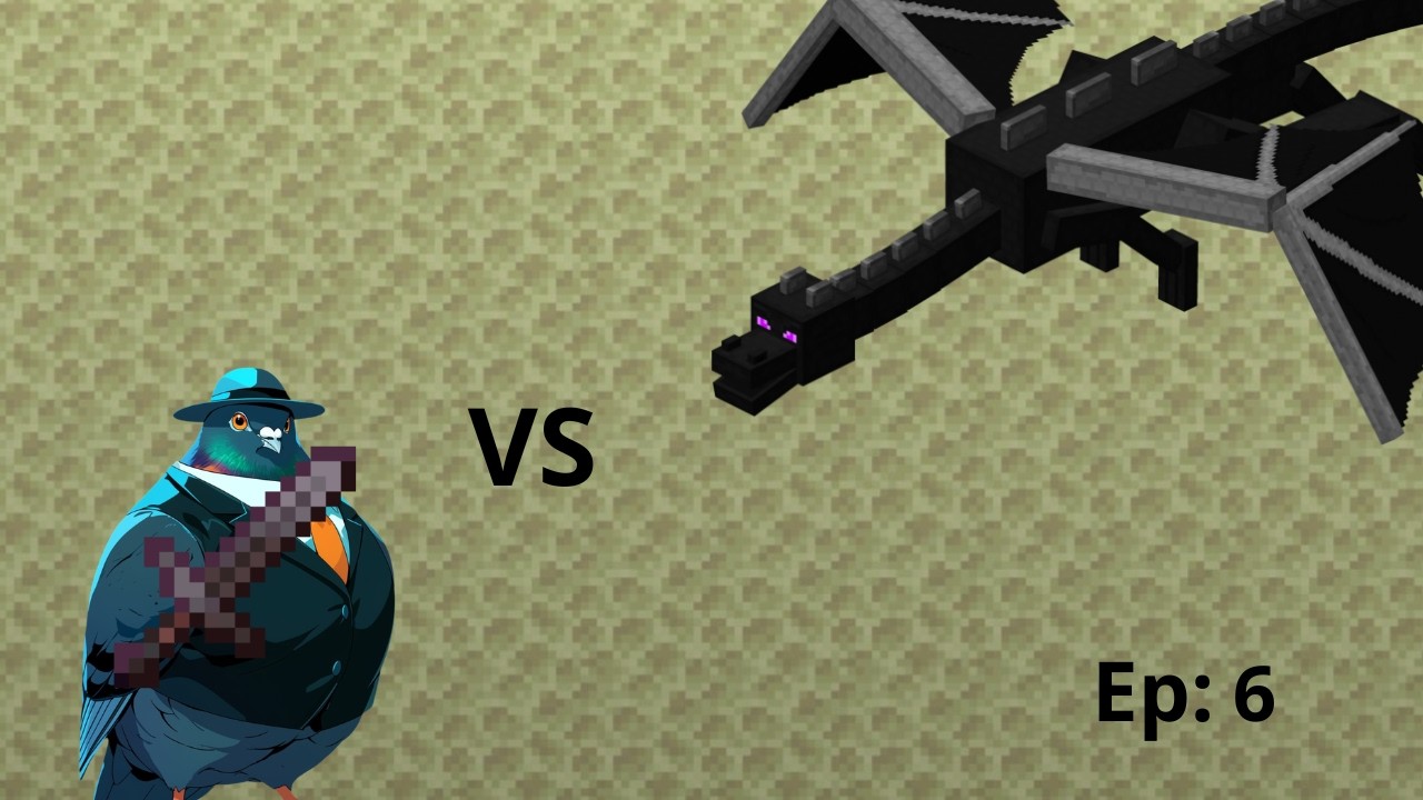 Minecraft | Paloma VS Dragon del End (Ep: 6)