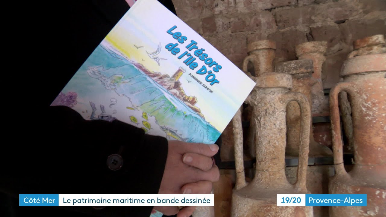 Saint-Raphaël : le patrimoine maritime de l'Estérel en B.D.