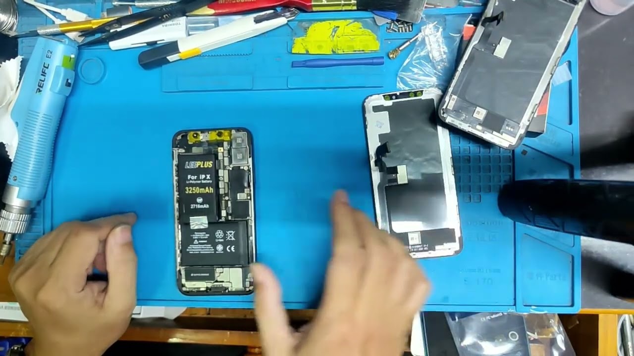 เปลี่ยนจอ iPhone และวิธีใส่ซีลกันน้ำ