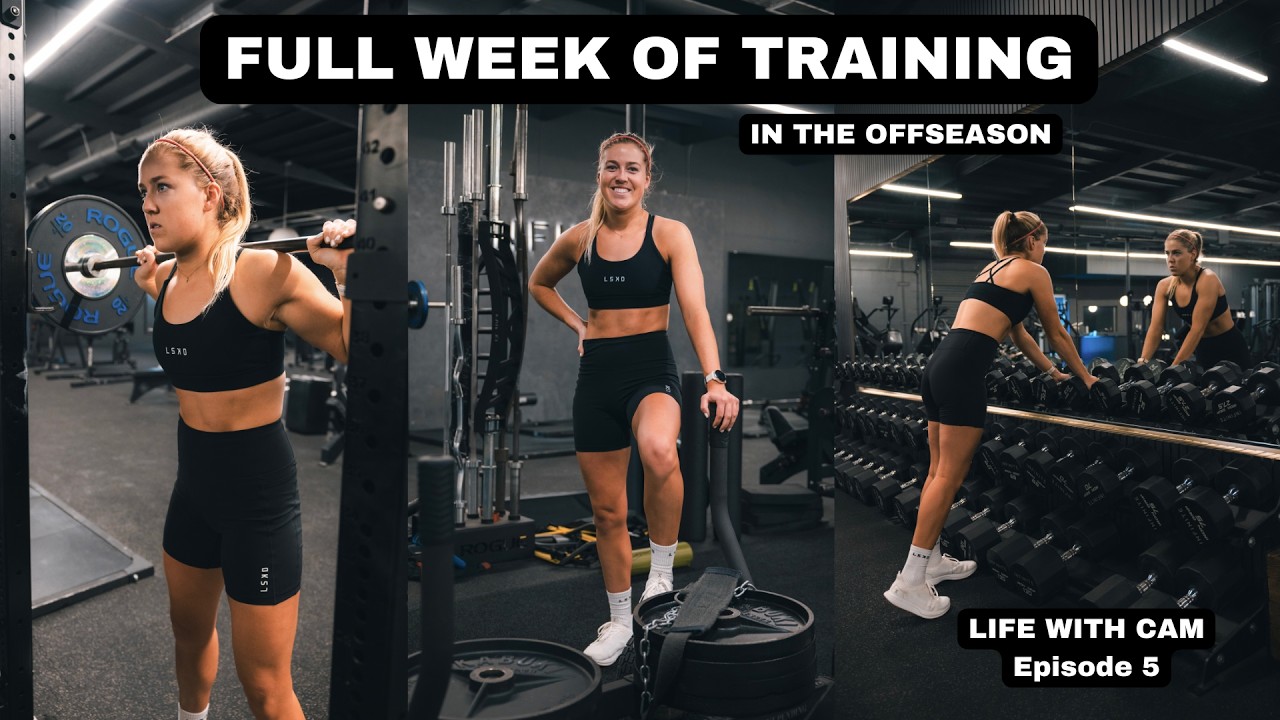 FULL WEEK OF TRAINING | How I Stay Disciplined in the Off-Season