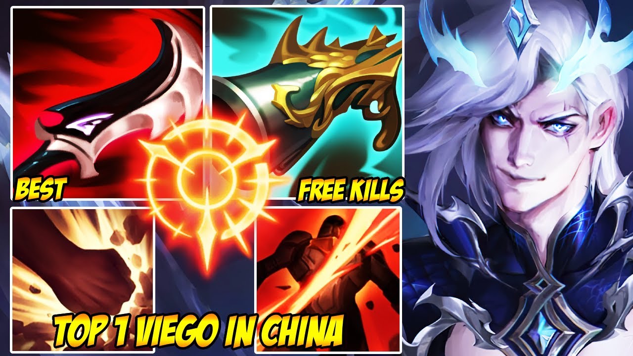 WILD RIFT CHINA TOP 1 VIEGO - WTF IS THIS CHAMP! (S+ TIER IN CHINA)