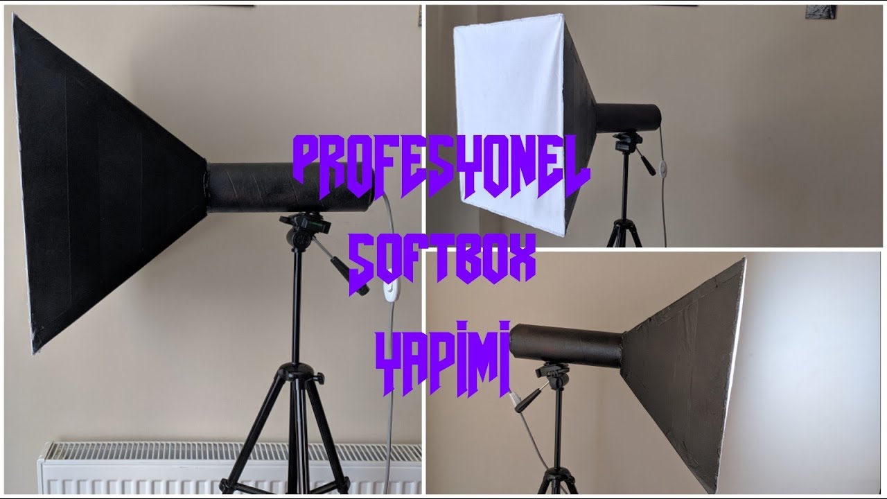EVDE PROFESYONEL SOFTBOX YAPIMI