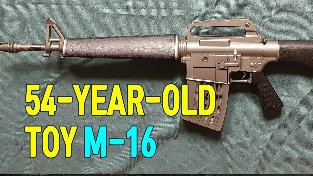 (RARE)  Mattel's  Toy Gun ' M-16 Marauder' Review 미국 마텔 사의 장난감총 'M-16 머로더'