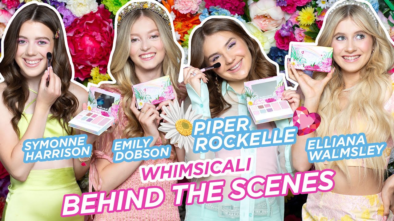BTS W/ PIPER ROCKELLE & THE SQUAD *Makeup Challenge* 🌸 | Petite 'n Pretty