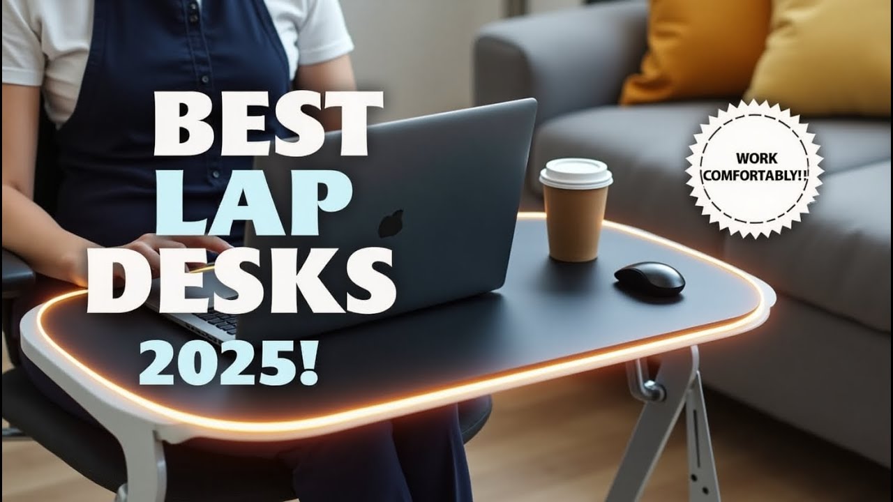 ✅Best Lap Desks of 2025 💻 Ergonomic, Comfortable & Portable Picks!