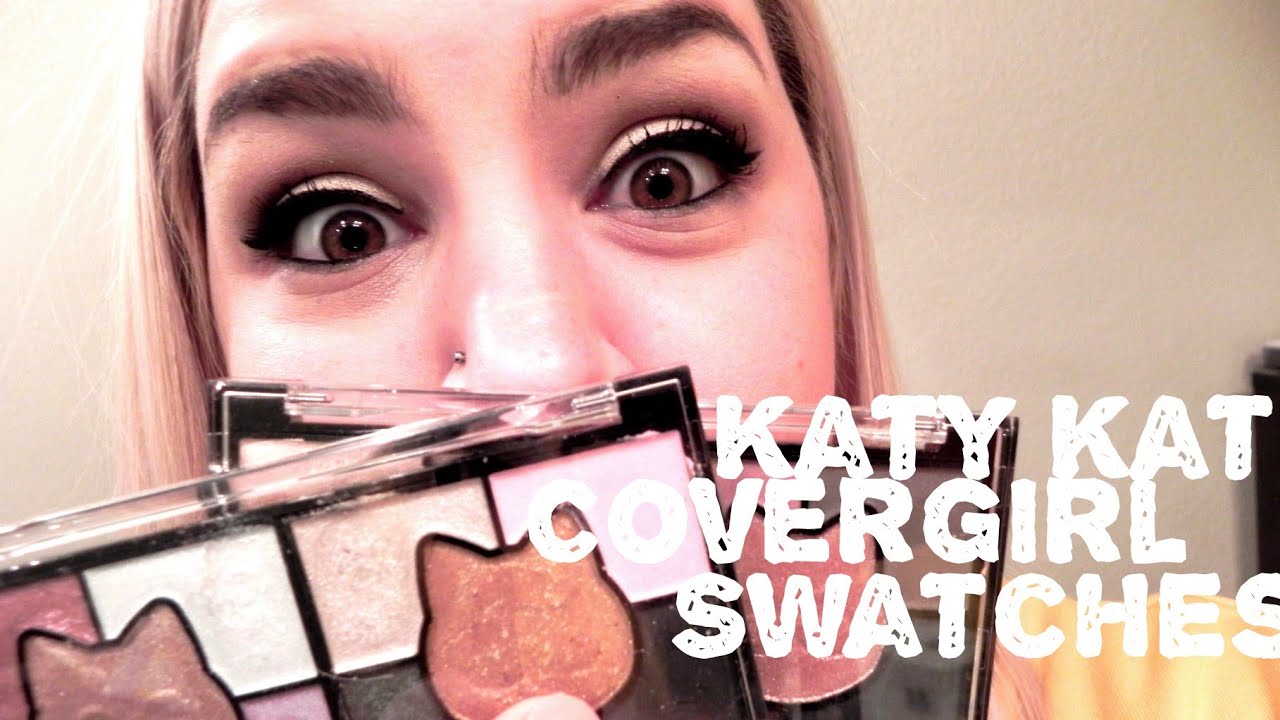 Katy Perry x Covergirl Palette Swatches
