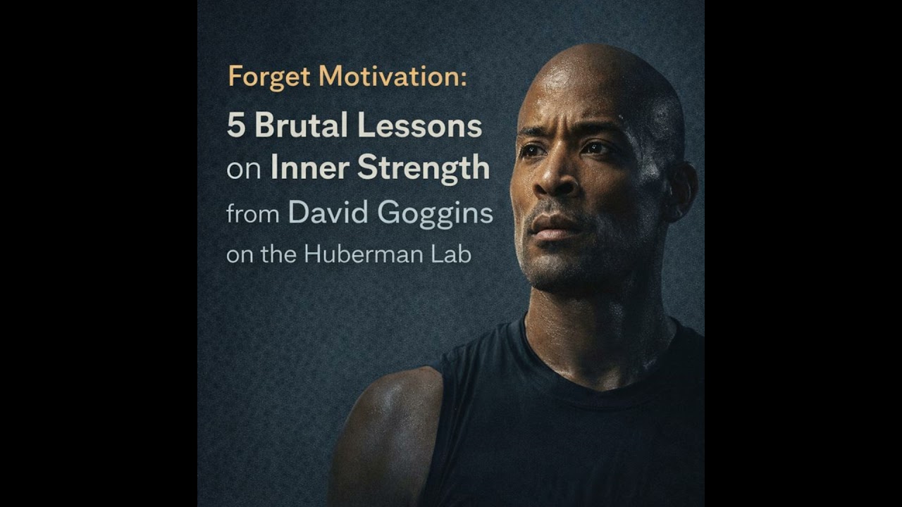 #45 Forget Motivation: 5 Brutal Lessons on Inner Strength (David Goggins x Huberman)