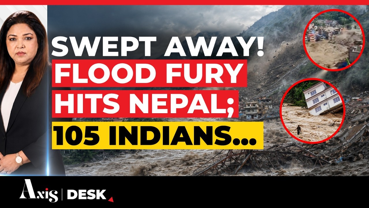 Wild Visuals As Flash Floods Flatten Nepal-Tibet Border Areas; 105 Indians Missing, Dozens Dead