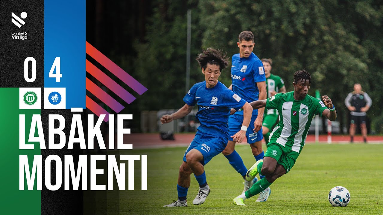 23. kārta: FK Metta 0:4 FC RFS (Labākie momenti)