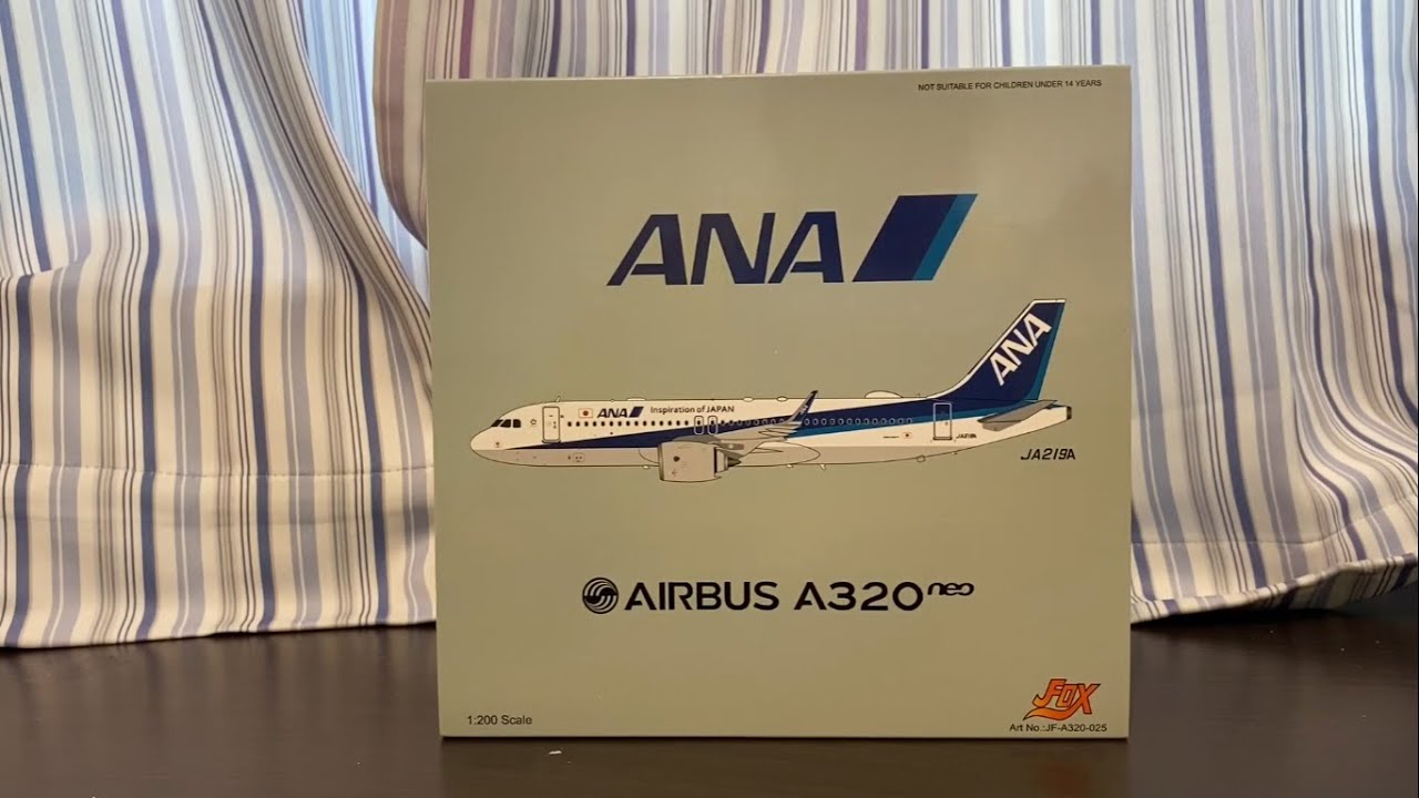 [飛行機模型] ANA A320neo JA218A J FOX社