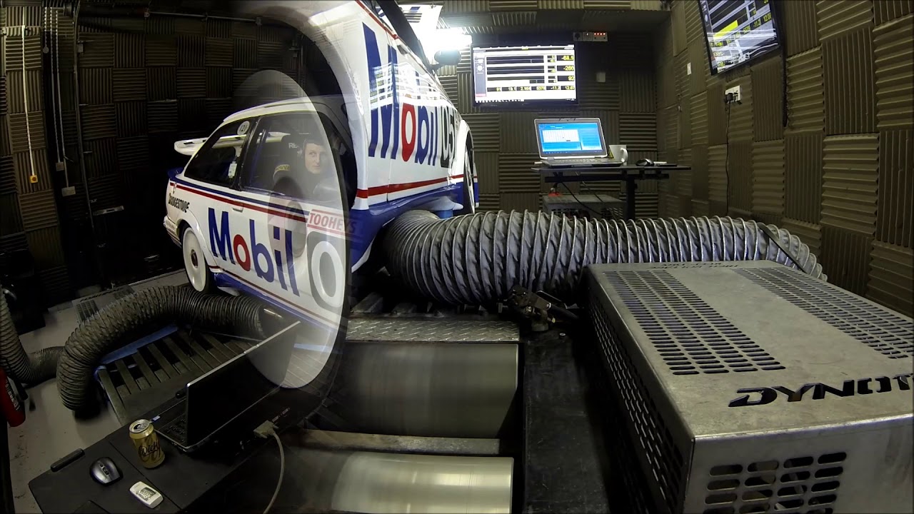 Andy Rouse Engineering Ford Sierra RS500 Cosworth Live Mapping at Motorsport Developments